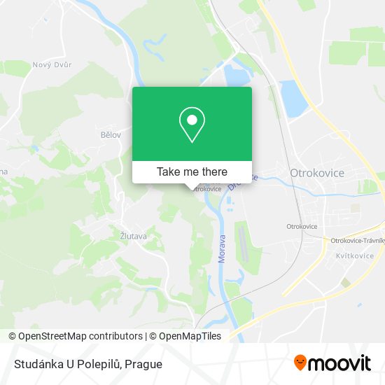 Карта Studánka U Polepilů