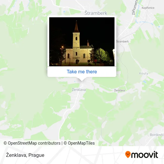 Карта Ženklava