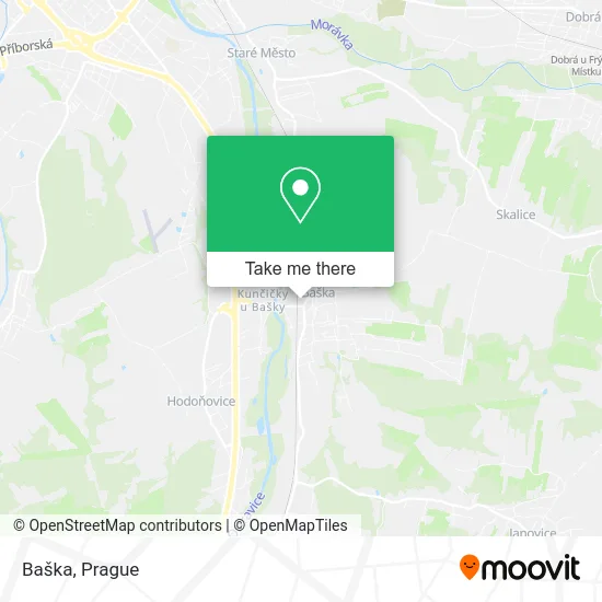 Карта Baška