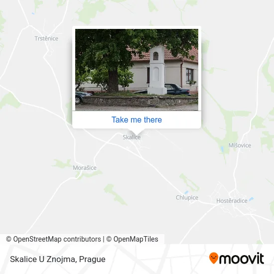 Карта Skalice U Znojma