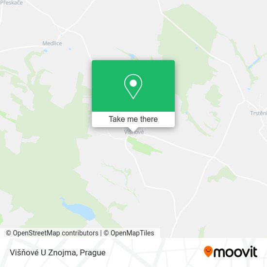 Карта Višňové U Znojma