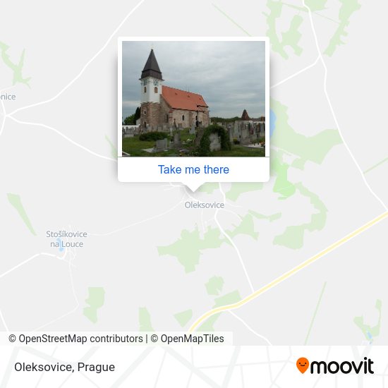 Oleksovice map