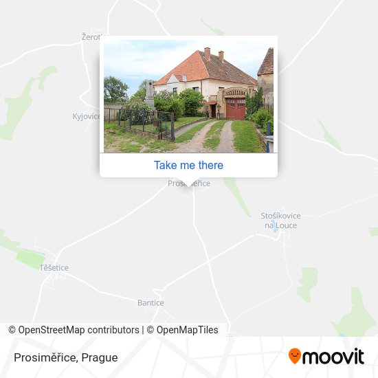 Карта Prosiměřice