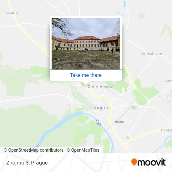 Карта Znojmo 3