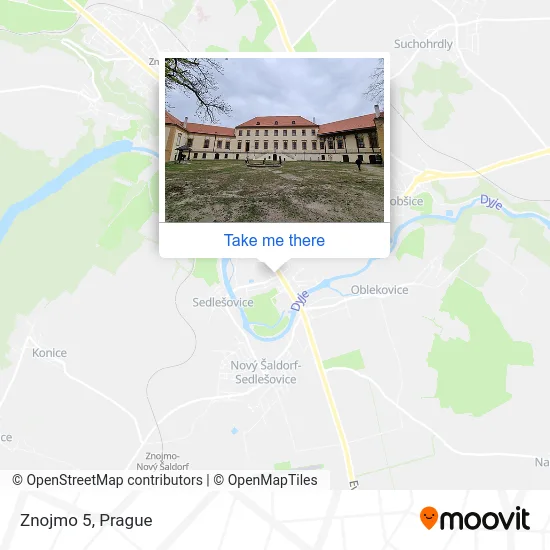 Карта Znojmo 5