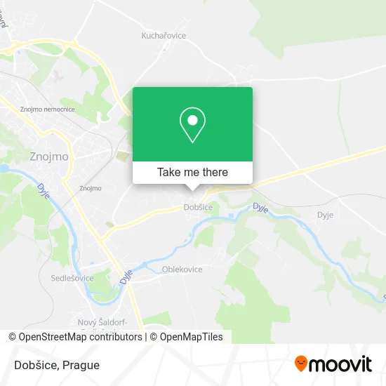Карта Dobšice