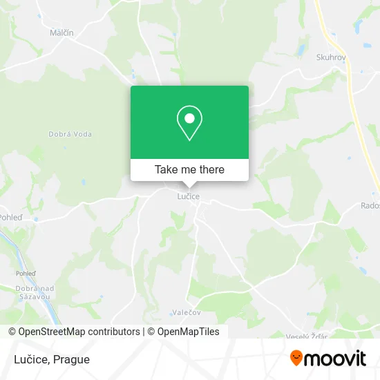 Карта Lučice
