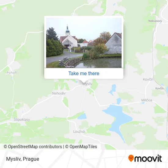 Карта Myslív