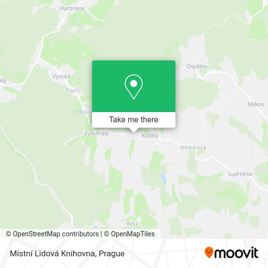 Místní Lidová Knihovna map