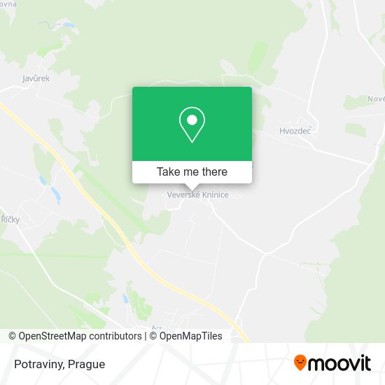 Карта Potraviny