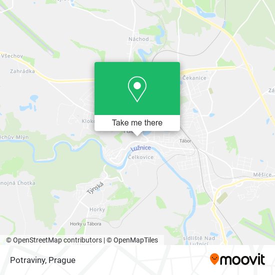Карта Potraviny