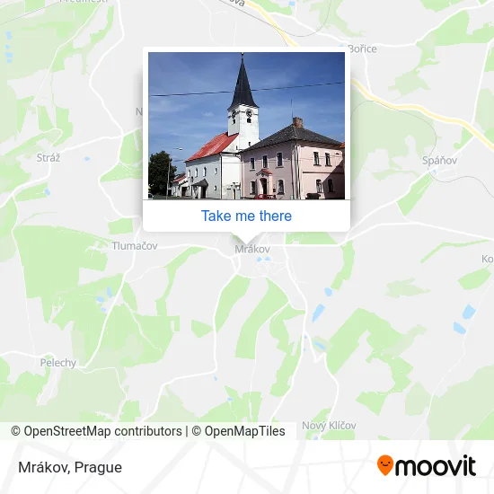 Карта Mrákov