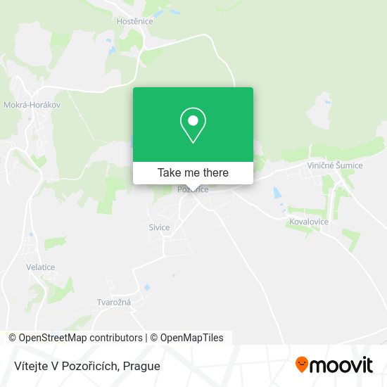 Vítejte V Pozořicích map