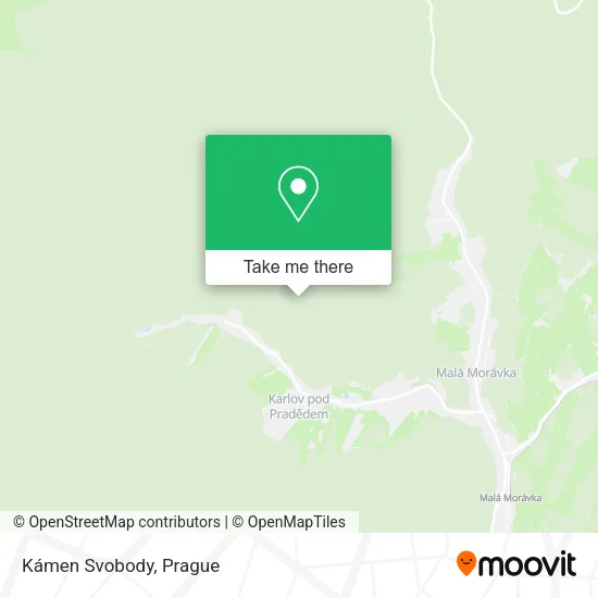 Kámen Svobody map