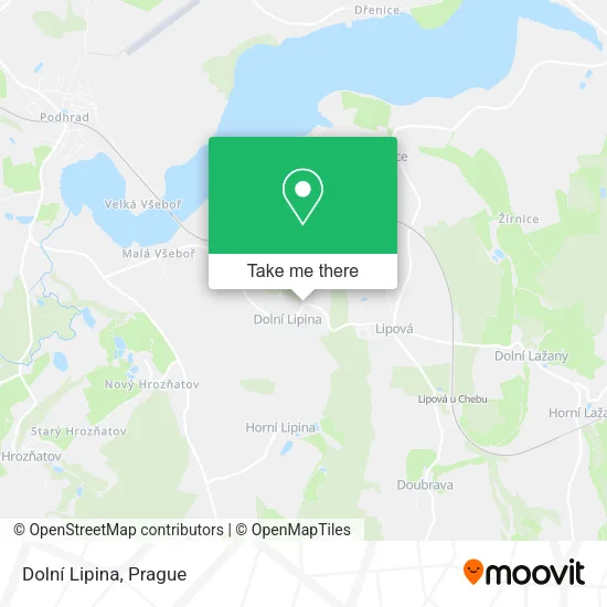 Dolní Lipina map