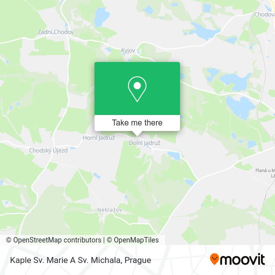 Kaple Sv. Marie A Sv. Michala map