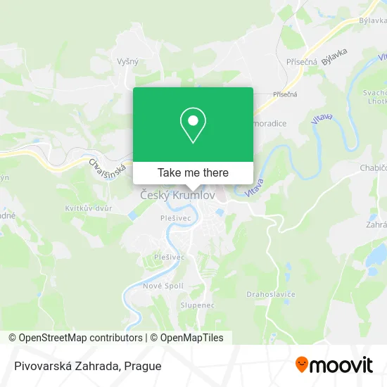 Карта Pivovarská Zahrada