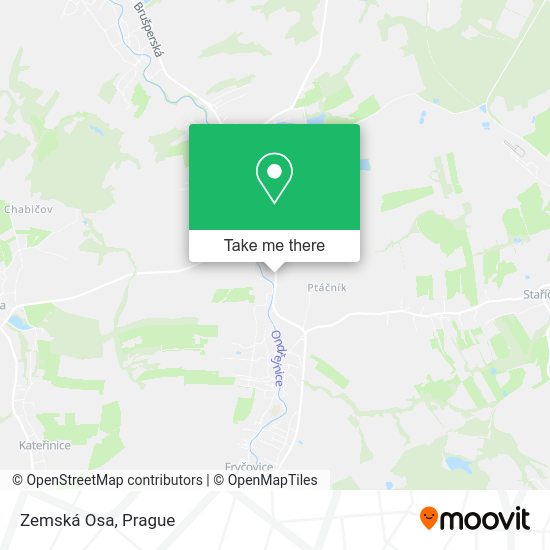 Карта Zemská Osa