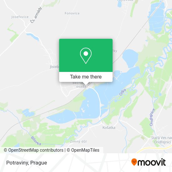 Карта Potraviny
