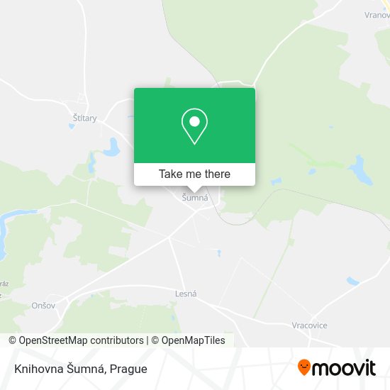 Knihovna Šumná map