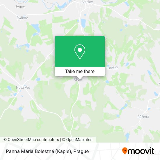 Panna Maria Bolestná (Kaple) map