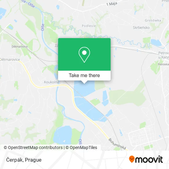 Карта Čerpák