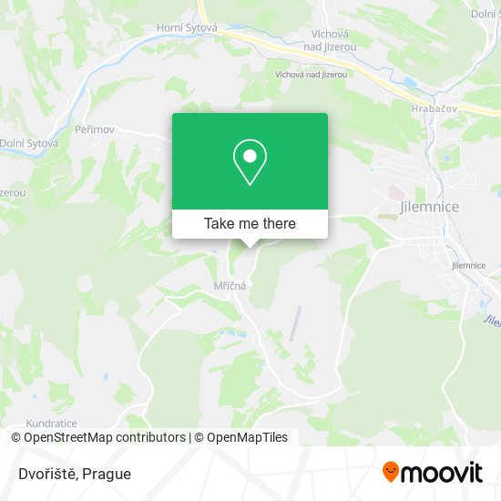 Dvořiště map