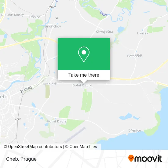 Карта Cheb