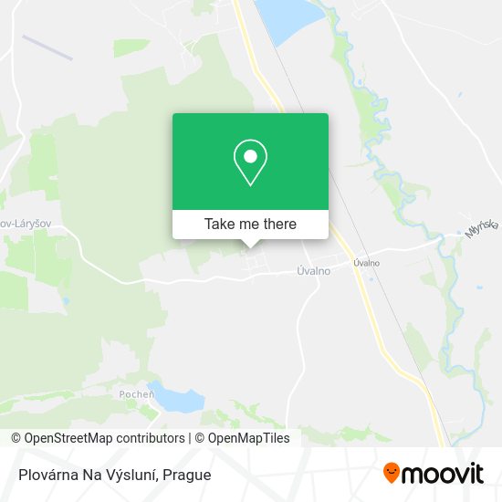 Plovárna Na Výsluní map