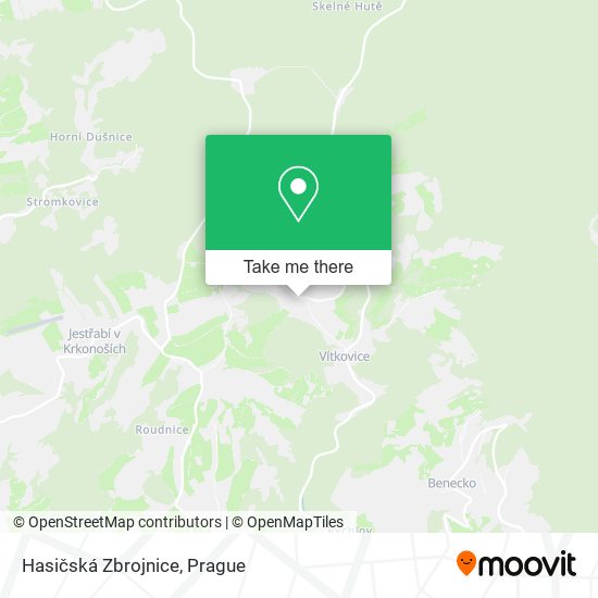 Hasičská Zbrojnice map