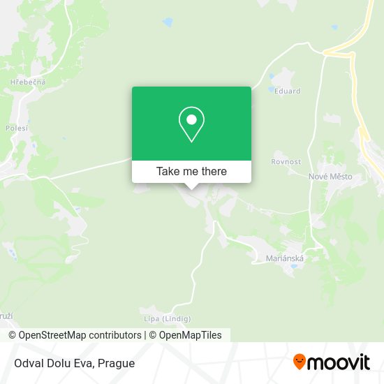 Odval Dolu Eva map