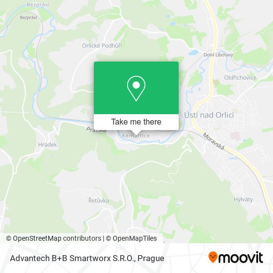 Advantech B+B Smartworx S.R.O. map