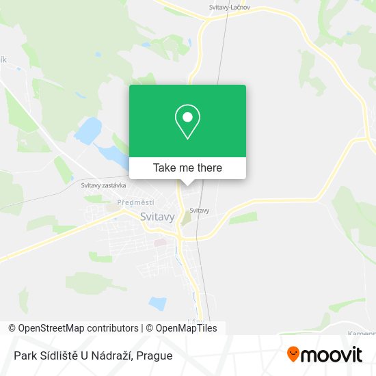 Park Sídliště U Nádraží map