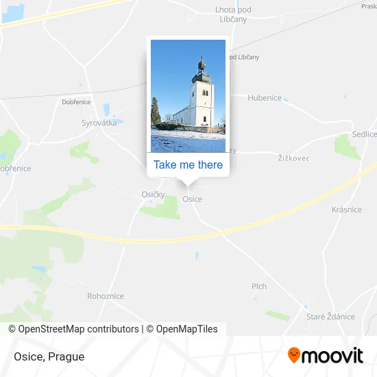 Карта Osice