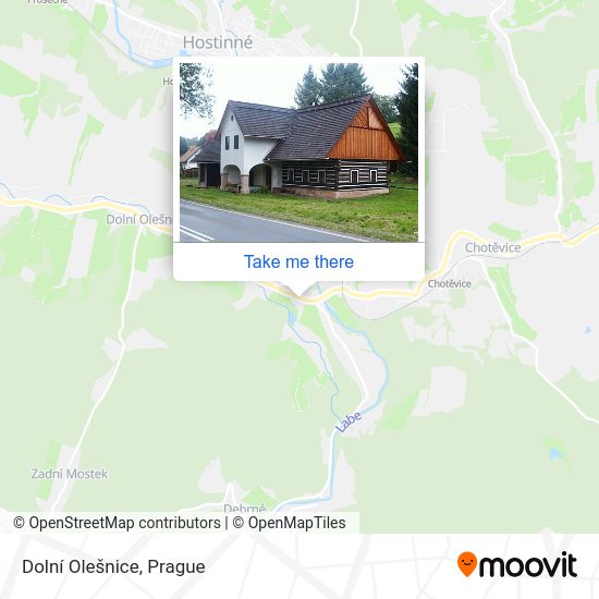 Dolní Olešnice map