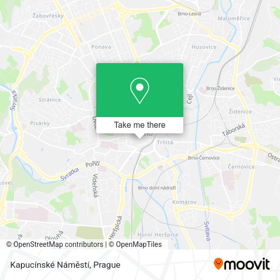 Kapucínské Náměstí map