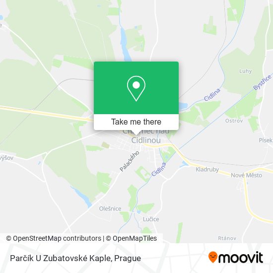 Parčík U Zubatovské Kaple map