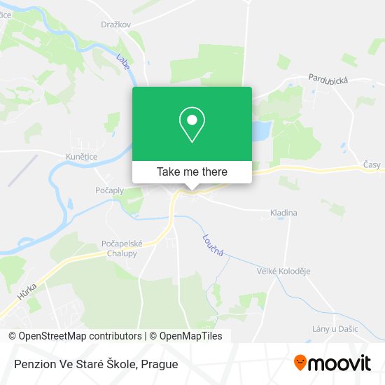 Penzion Ve Staré Škole map