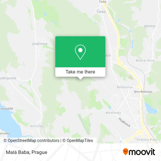 Карта Malá Baba