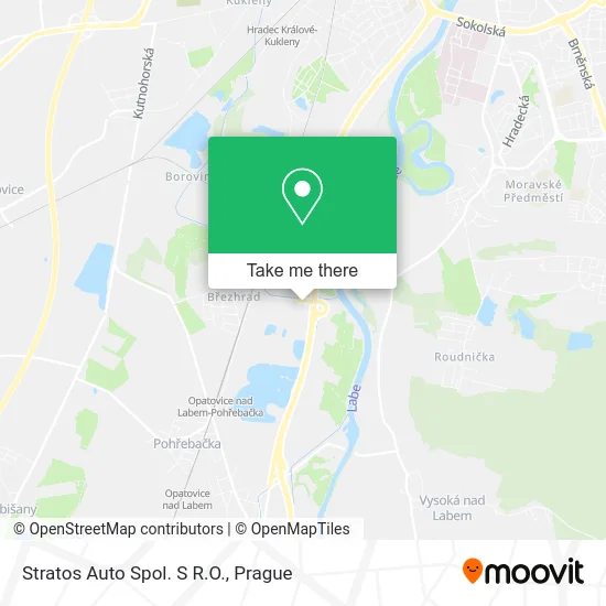 Карта Stratos Auto Spol. S R.O.