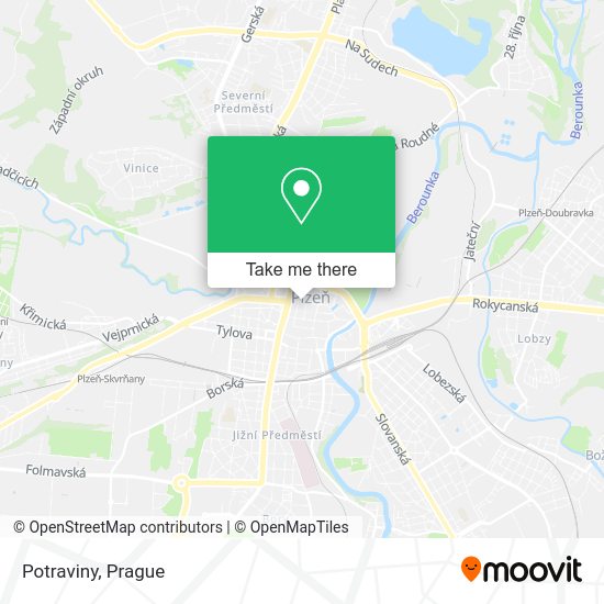 Карта Potraviny