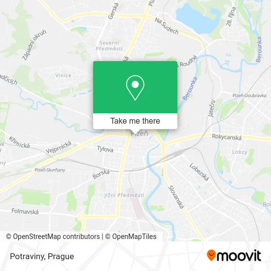 Карта Potraviny