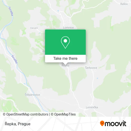 Карта Řepka