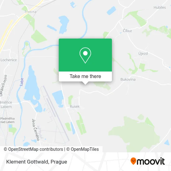 Карта Klement Gottwald