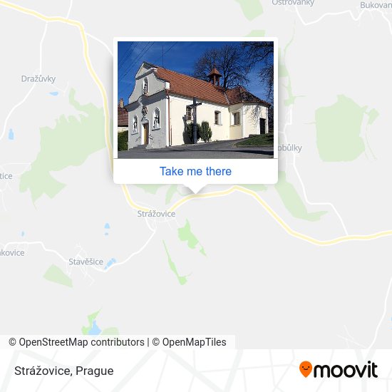 Карта Strážovice