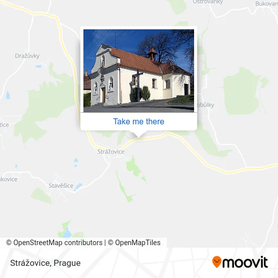 Карта Strážovice