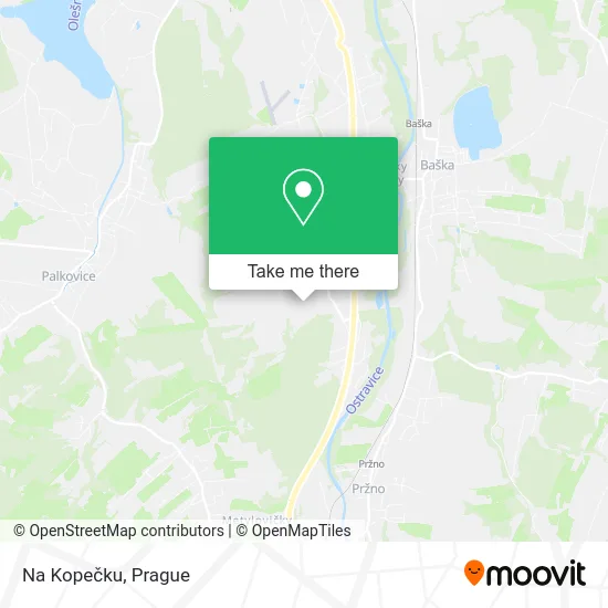 Карта Na Kopečku
