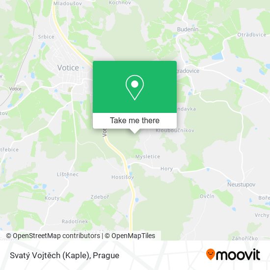 Svatý Vojtěch (Kaple) map