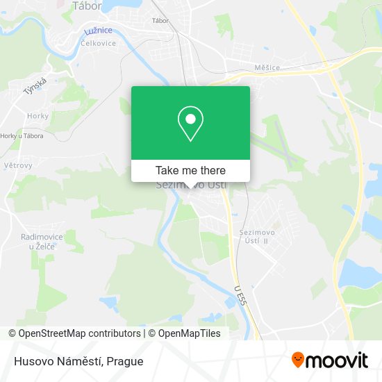 Husovo Náměstí map