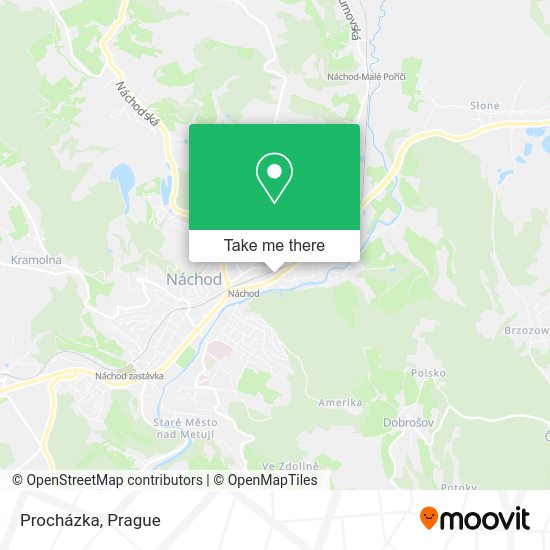 Карта Procházka